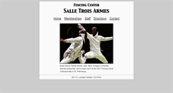 Desktop Screenshot of fencingcenter.org